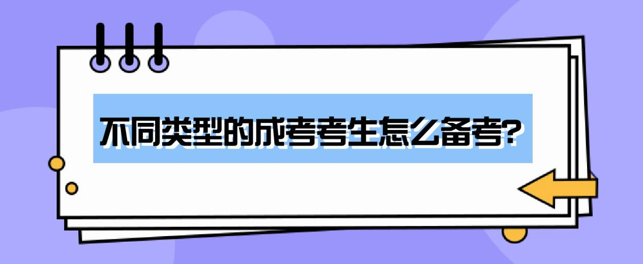 想报名成考应该准备些什么？