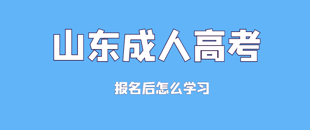 报名成人高考之后该怎么进行学习？(图1)