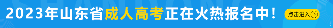 2023年山东成人高考网上辅导报名入口