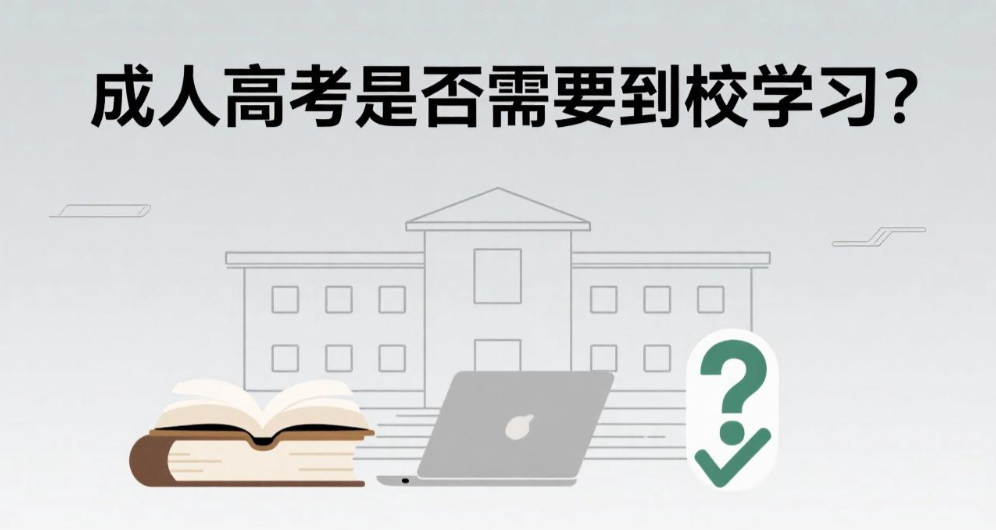 2025年山东成人高考｜考上后要不要去学校？一文说清学习形式与毕业要求！