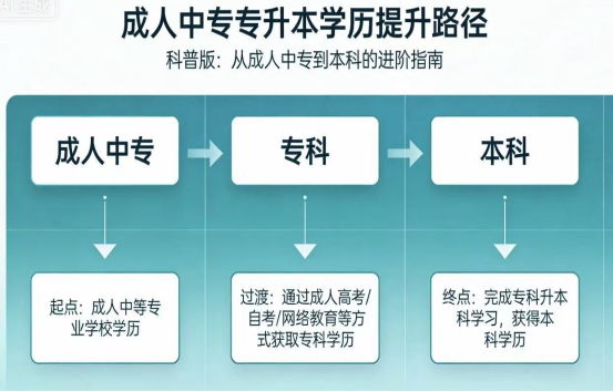 成人中专学历，也能圆本科梦！(1)