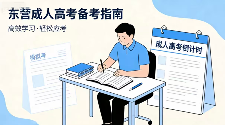 东营在职人必看!成人高考高效备考指南(1) 东营在职人必看!成人高考高效备考指南(1)