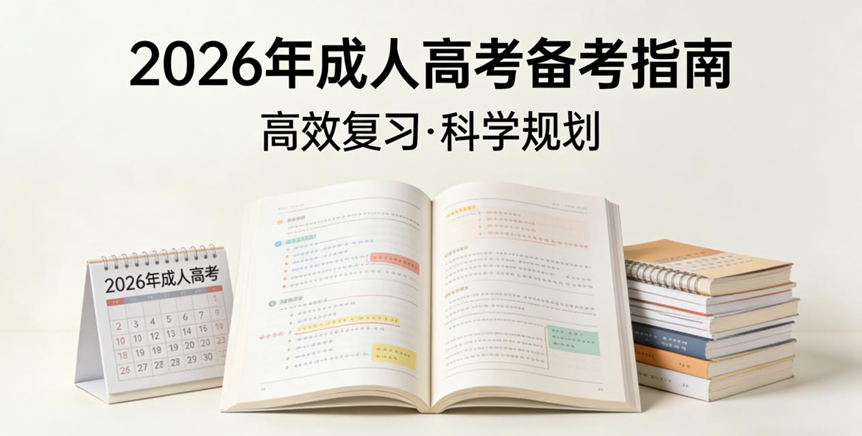2026年东营成人高考备考指南(1) 2026年东营成人高考备考指南(1)