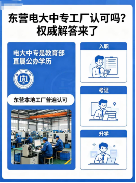 东营电大中专工厂认可吗？权威解答来了(1)