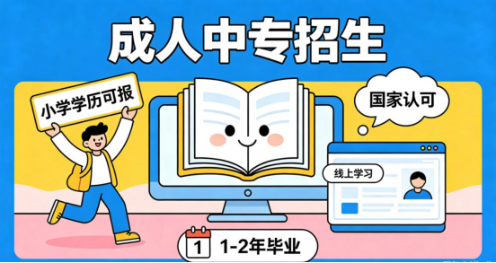 东营小学学历可以报成人中专吗？权威解答来了(1)